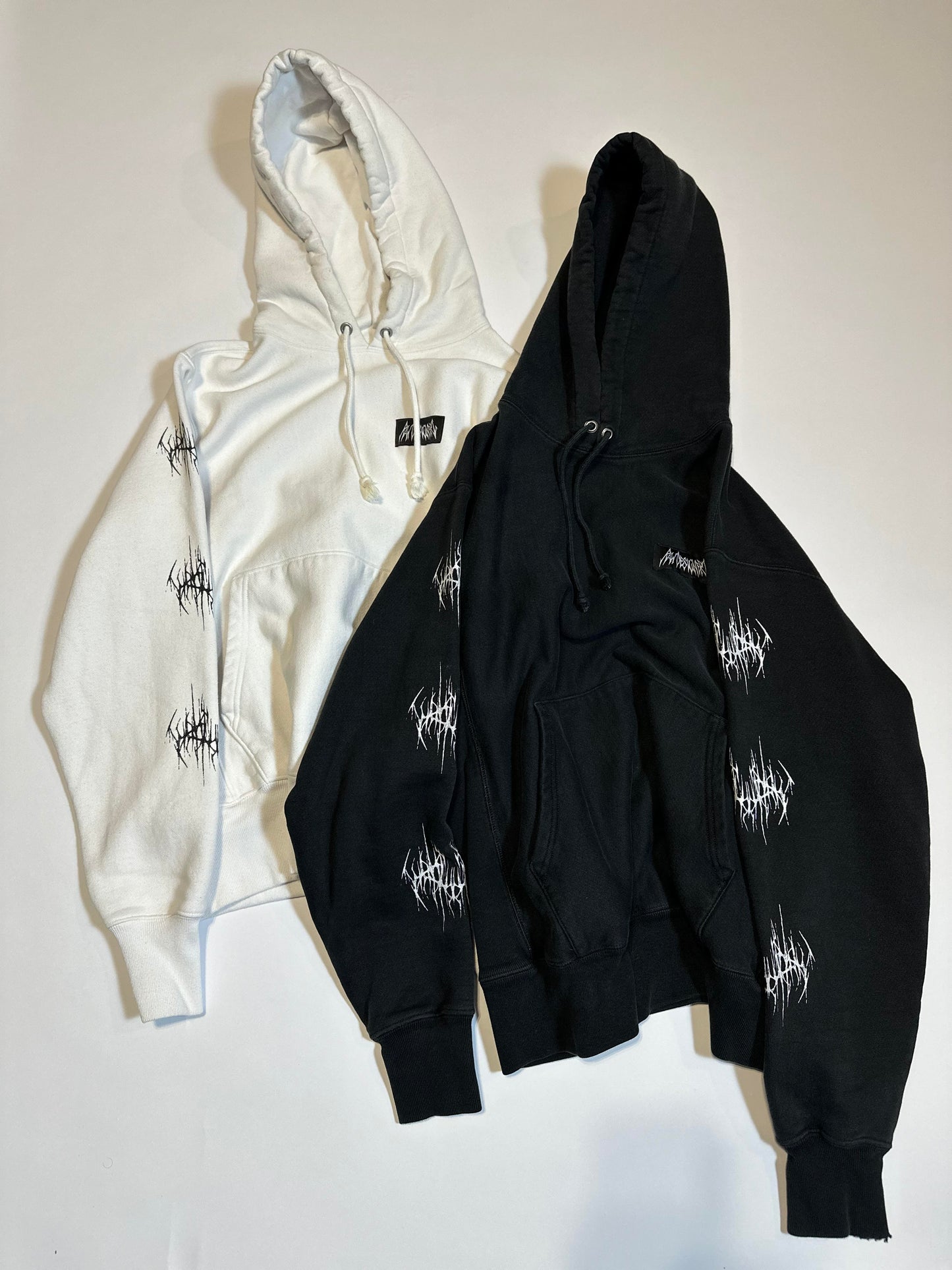 Raw Designerz/Champion collab Hoodies White
